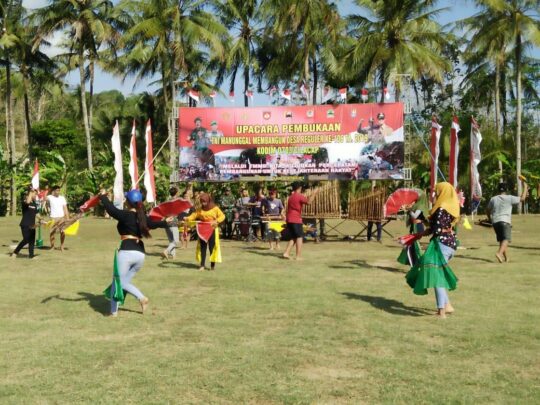 Kesenian Tradisional “Tek Tek” Akan Meriahkan Pembukaan TMMD 106 Kodim Cilacap