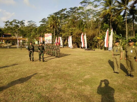 Kodim Cilacap Gelar Gladi Bersih Persiapan Upacara Pembukaan TMMD 106