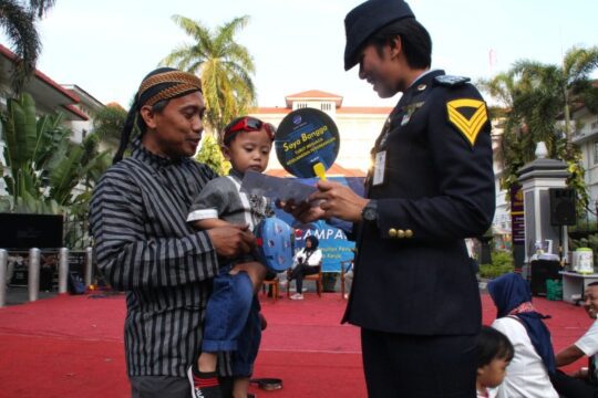 Manfaatkan Selasa Wage, Airnav Indonesia Cabang Yogyakarta Gelar Kampanye Keselamatan Penerbangan.