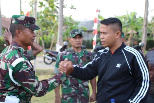 Dandim 0703 Cilacap Letkol Inf Wahyo Yuniartoto, S.E. M.Tr (Han) Tinjau Lokasi Pembukaan TMMD Dan Berikan Arahan Pada Anggota Dilapangan