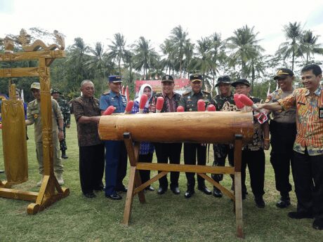 Wakil Bupati Cilacap Buka TMMD 106 di Desa Cilibang Jeruklegi