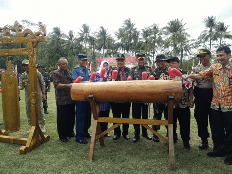 Wakil Bupati Cilacap Buka TMMD 106 di Desa Cilibang Jeruklegi