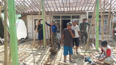 TMMD Cilacap, Juga Rehab Rumah Pak Salam