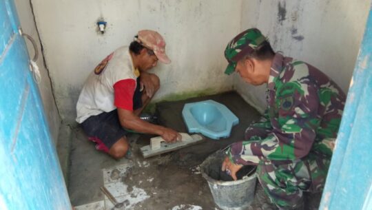 Rehab Mushola Juga Jadi Sasaran TMMD 106 Kodim 0703 Cilacap 2019