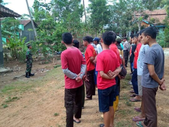 Ternyata Apel Setiap Hari di Lokasi TMMD 106 Tidak Hanya TNI