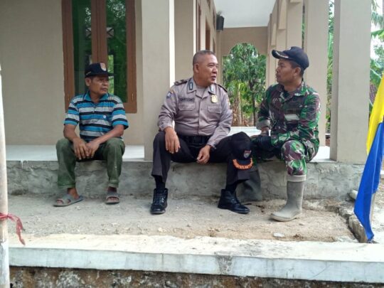 Ini Salah Satu Bentuk Sinergitas, TNI, Polri dan Warga di TMMD 106