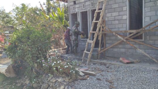 Semangat dan solidaritas kebersamaan dalam membangun