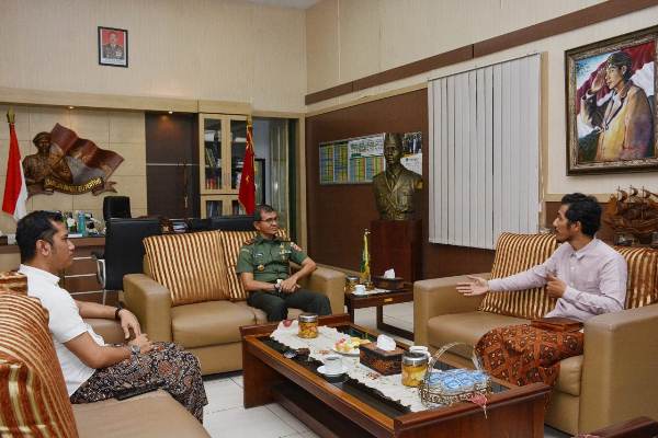 Danrem 072/Pmk Terima Panitia Festival Jamu Nusantara Ta 2019