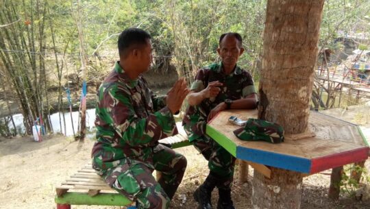 Di Obwis pun, Anggota Satgas Koordinasi Pelaksanaan Kegiatan TMMD 106 Kodim Cilacap