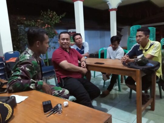 Lakukan Koordinasi Serius, Kapten Inf Agus Wantoro Dan Kepala Desa Cilibang Mematangkan Persiapan Kedatangan Kasdam