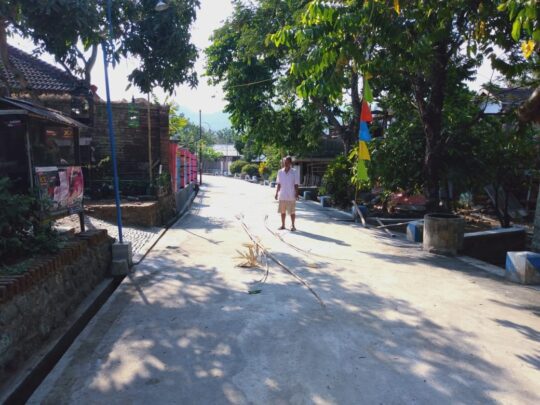 Rabat Jalan Selesai, Sudir Pun Tersenyum Gembira