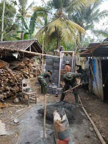 Pembuatan Jamban capait 50 persen