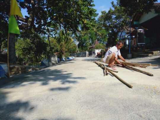 Rabat Jalan Selesai, Sudir Pun Tersenyum Gembira