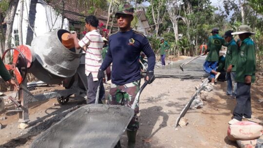 Tak terasa hampir 2 pekan pelaksanaan TMMD 106 Kodim 0818