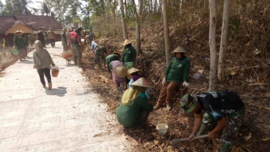 Semangat para srikandi-srikandi desa kedungsalam