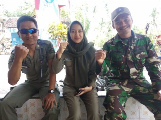 SINERGITAS TNI DAN SATPOL PP NAMPAK DI TMMD REG KE 106 KODIM 0818 MALANG-BATU