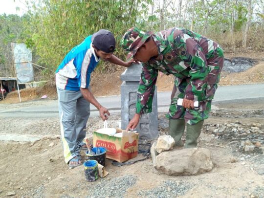 Sertu Basuki Arahkan, Warna Cat agar Gunakan Warna Khas TNI