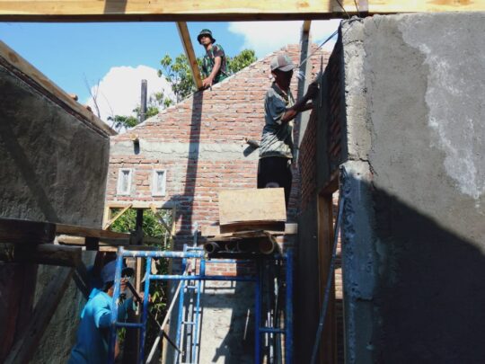 Usia Tua Tak Menghalangi Wagiran Untuk Berperan Dalam TMMD ke 106