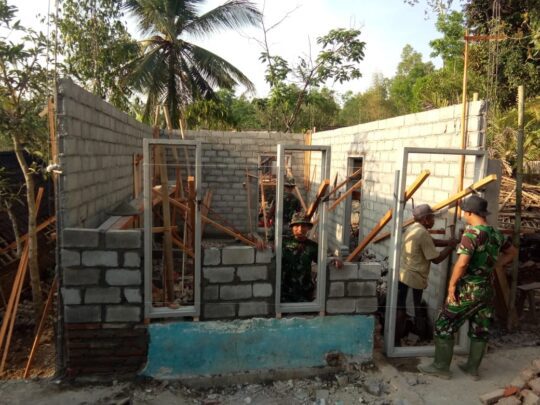 RTLH HARI INI, SATGAS TMMD REG KE 106 KODIM 0818 MALANG-BATU