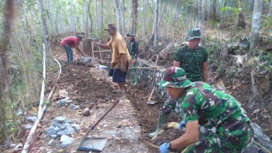 Cangkulan yang membawa berkah bagi warga donomulyo