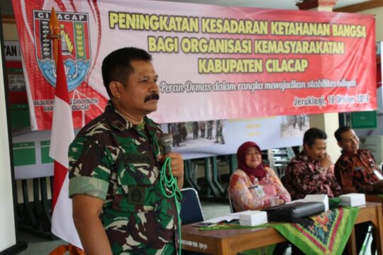 80 Peserta Sosialisasi Kesadaran Ketahanan Bangsa, Fokus Mendengarkan Penjelasan Pasintel