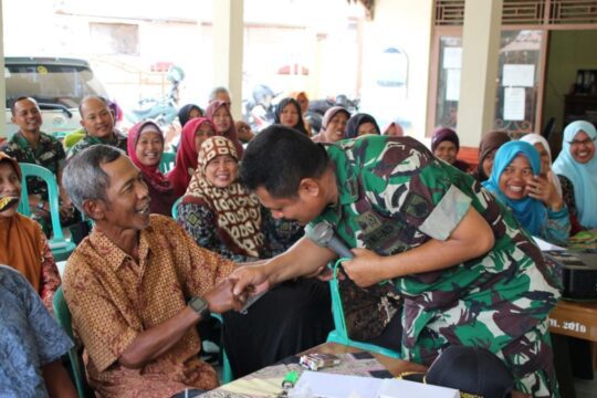Kuis Ala Pasintel Kodim 0703 Kodim Cilacap, Saat Berikan Sosialisasi Anti Radikalisme