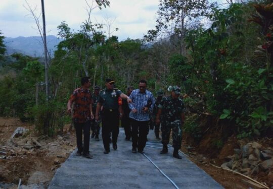 Kolonel Inf Awal Nur : “TMMD ke 106 Kodim 0802/Ponorogo Benar-Benar Bermanfaat Bagi Masyarakat”