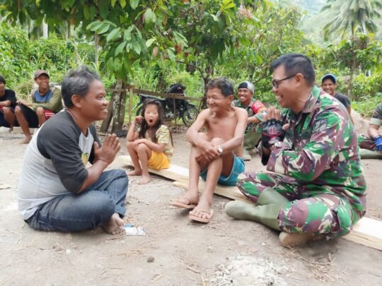 SILATURAHMI SEBAGAI MOTIVASI KEBERHASILAN TMMD 106 KODIM 1306/DONGGALA