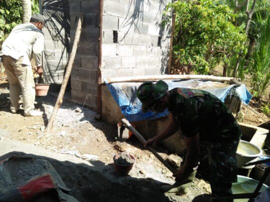 JAMBAN MBOK KARNOTO, TMMD REG KE 106 KODIM 0818 MALANG – BATU