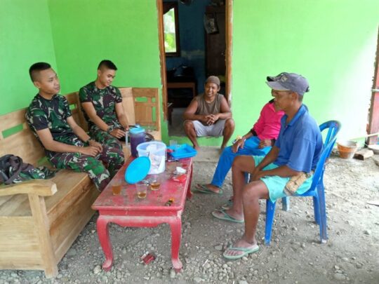 Kedekatan Satgas TMMD 106 Kodim Cilacap dengan Warga Makin Mengasyikan