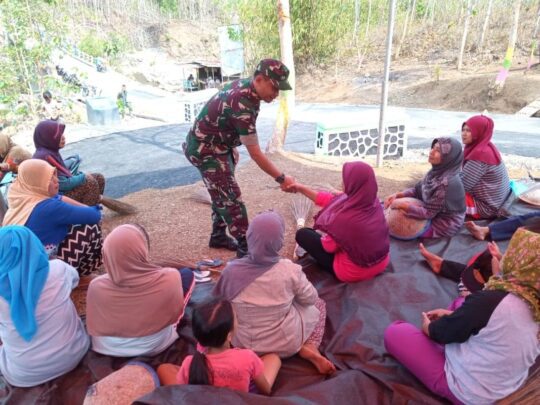 Menyapa, Satgas TMMD 106 Kodim Cilacap dapat Apresiasi Warga