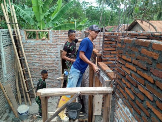 Luruskan Bangunan, Tali Sebagai Alternatif Pengganti waterpas