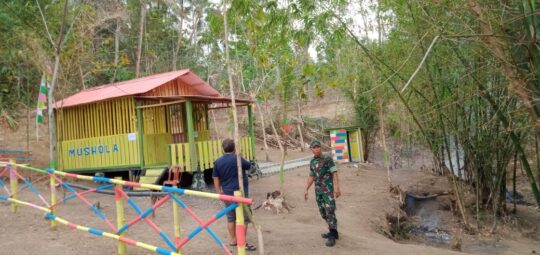 Pemancingan Krama Ceni jadi Tempat Bermain Anak-anak Desa