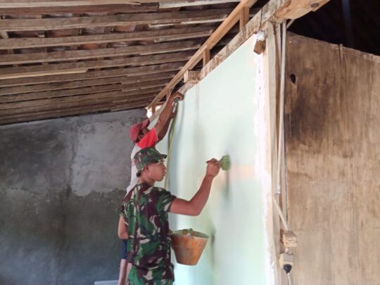 Prada Hardiman Kebut Pengecatan