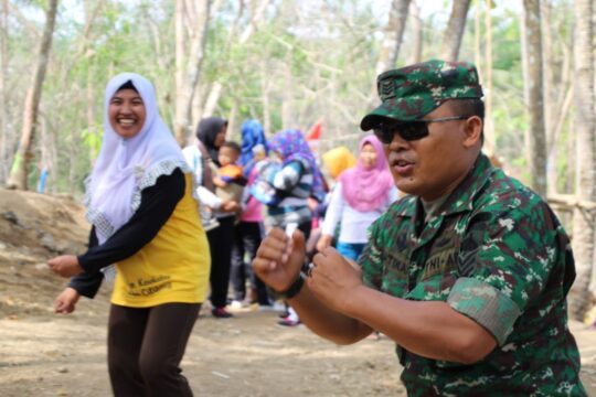 Serka Yatiman Tetap Energik Meski Sudah 21 Hari Lakukan Komsos