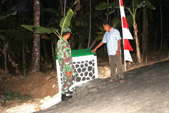 Leneng Selesai Dibangun, Tidak Ada Kendaraan Yang Terperosok