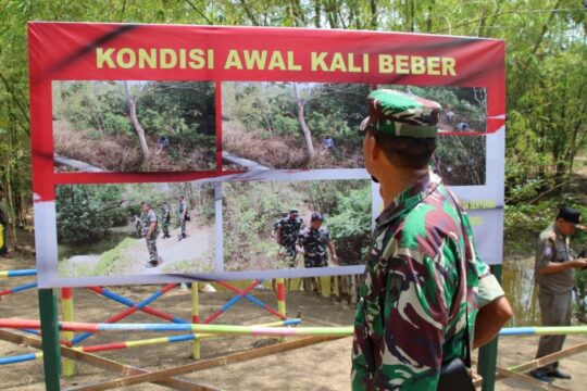 Ini Dia Tanggapan Letkol Inf Hartono  Mengenai Sketsa Kondisi Awal Kalibeber