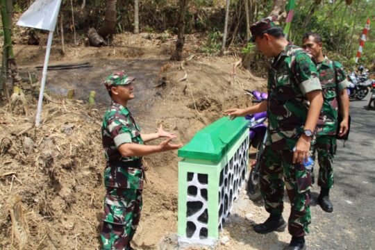 Sasaran Fisik Leneng TMMD 106 Kodim Cilacap Tak Lepas dari Pengecekan