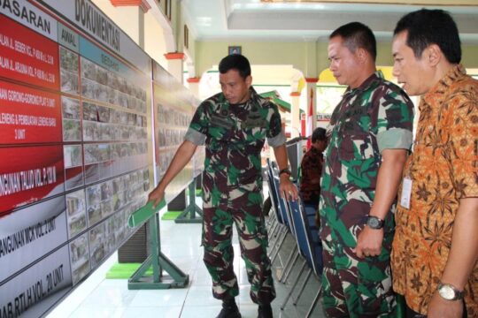 Tim Wasev Itdam Mengecek Administrasi Dan Dokumentasi Semua Sasaran TMMD