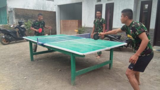 Isi Waktu Luang, Satgas Bermain Tenis Meja