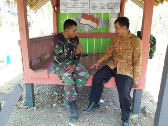 Gardu Ronda Itu, Jadi Saksi Semangat Warga dan Satgas TMMD 106 Cilacap