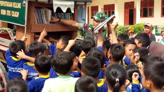 Antusias Membaca Siswa SDN 02 Cilbang , Tinggi