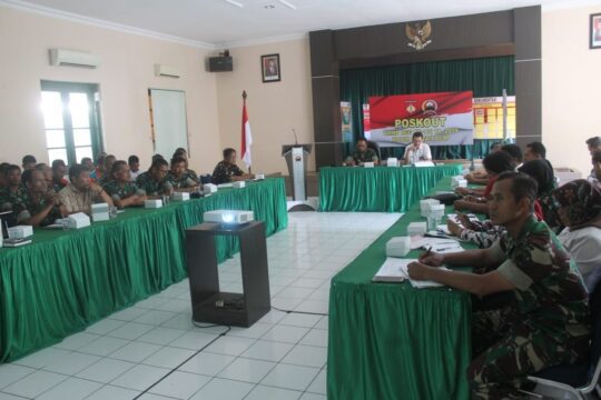 Rapat Persiapan Acara Penutupan Kegiatan TMMD Mendatang