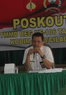 Pemkab Cilacap Apresiasi Kepada Satgas TMMD Reguler 106 Kodim Cilacap