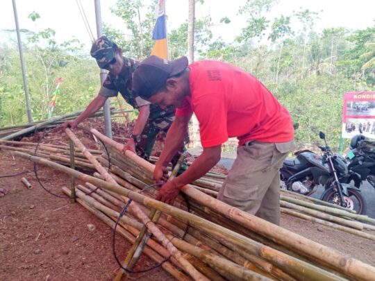 Lokasi Obwis Krama Cenil Dipercantik Jelang Penutupan TMMD 106 Kodim Cilacap