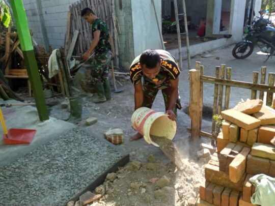 Manfaatkan Sisa Tanah, Digunakan untuk Urugan Rumah Nadir