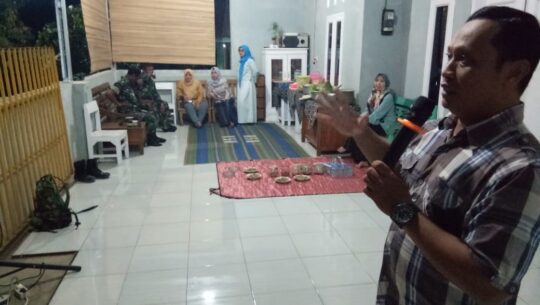 Kades Purnomo Edy Ajak Warganya Ikuti Perjuangan TNI Dan Menjaga Hasil Perjuangan TNI