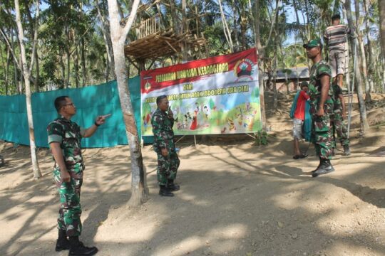 Kasdim Minta Satgas Jaga Kebersihan Wisata Pemancingan Krama Cenil