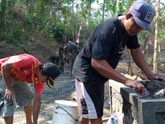 Finishing Jalan Usaha Tani Program TMMD 106 Sudah Capai Pelenengan