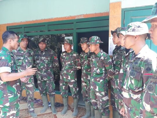 Pasiter Minta Jaga Nama Baik, Satgas TMMD Wajib Membaur Dengan Warga